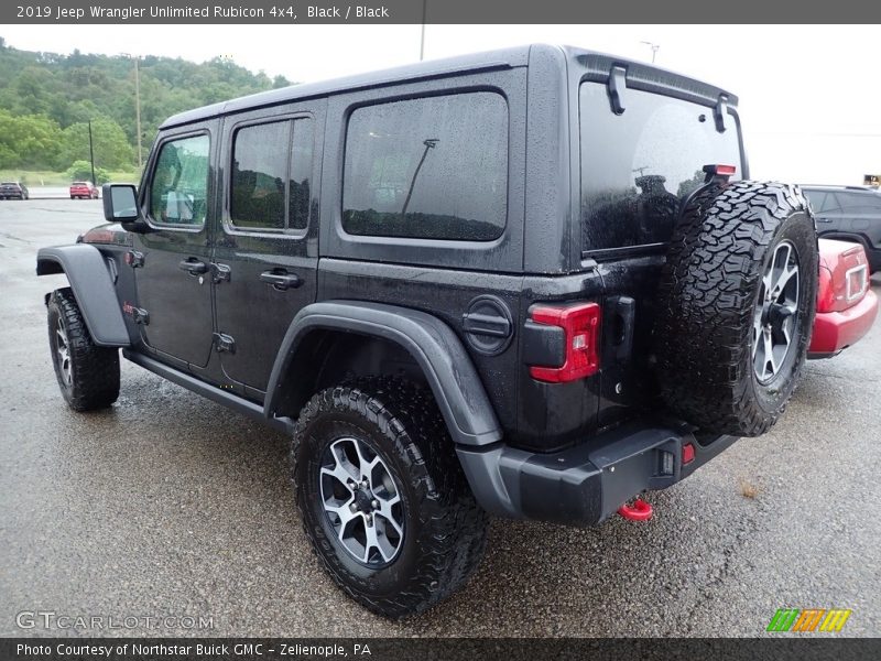 Black / Black 2019 Jeep Wrangler Unlimited Rubicon 4x4