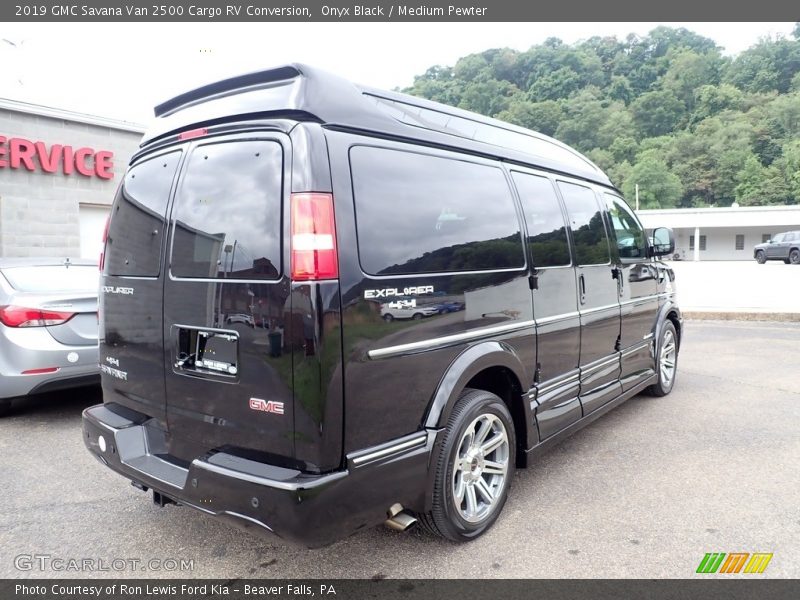 Onyx Black / Medium Pewter 2019 GMC Savana Van 2500 Cargo RV Conversion