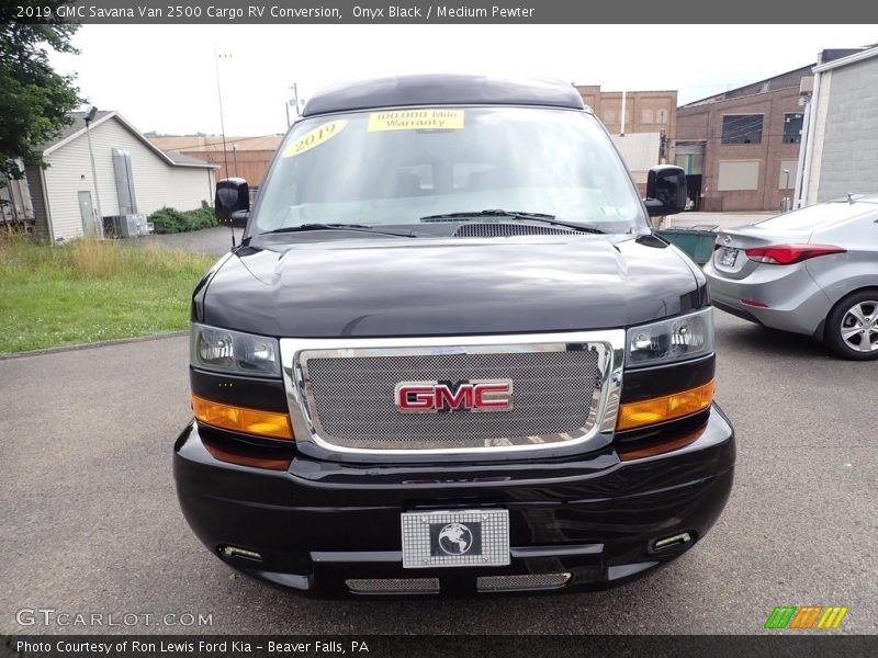 Onyx Black / Medium Pewter 2019 GMC Savana Van 2500 Cargo RV Conversion