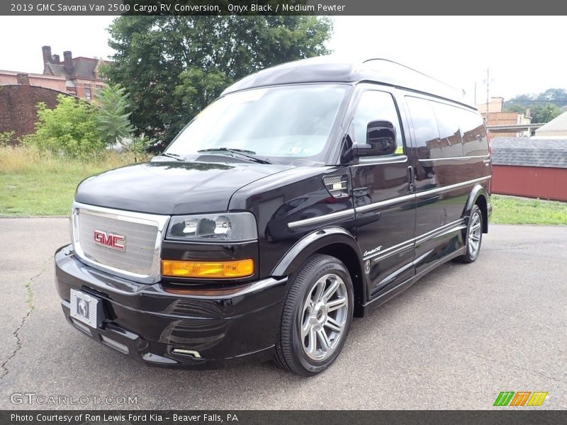 Onyx Black / Medium Pewter 2019 GMC Savana Van 2500 Cargo RV Conversion