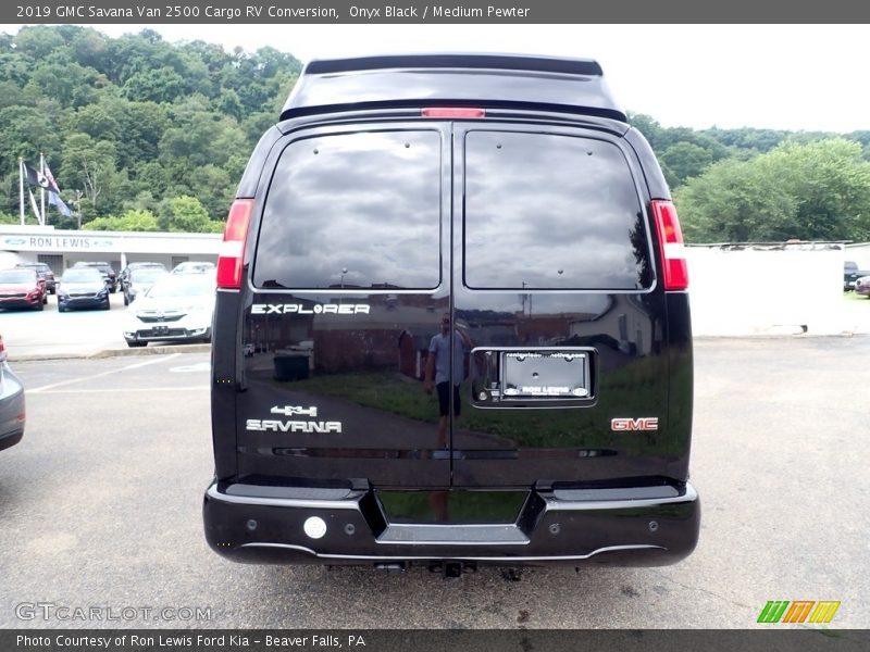 Onyx Black / Medium Pewter 2019 GMC Savana Van 2500 Cargo RV Conversion