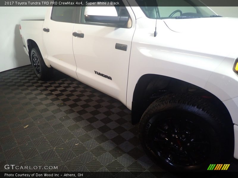 Super White / Black 2017 Toyota Tundra TRD PRO CrewMax 4x4