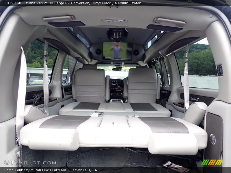 Onyx Black / Medium Pewter 2019 GMC Savana Van 2500 Cargo RV Conversion