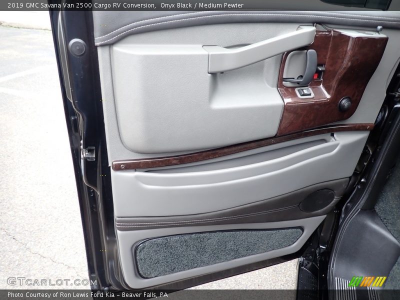 Onyx Black / Medium Pewter 2019 GMC Savana Van 2500 Cargo RV Conversion