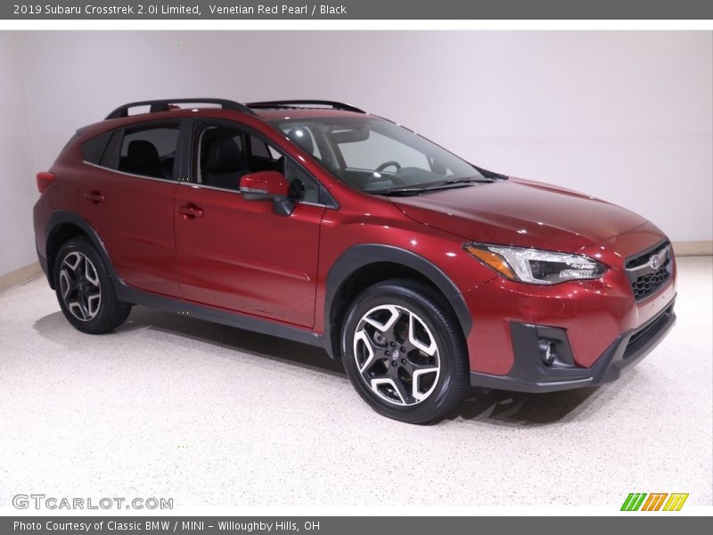 Venetian Red Pearl / Black 2019 Subaru Crosstrek 2.0i Limited