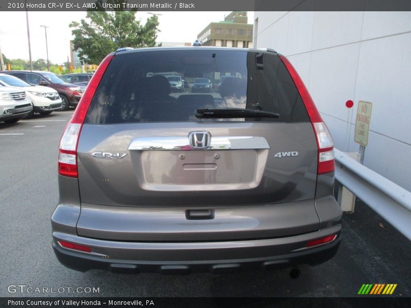 Urban Titanium Metallic / Black 2010 Honda CR-V EX-L AWD