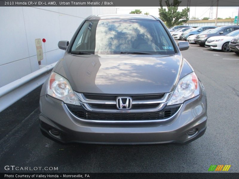 Urban Titanium Metallic / Black 2010 Honda CR-V EX-L AWD