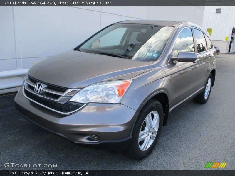 Urban Titanium Metallic / Black 2010 Honda CR-V EX-L AWD