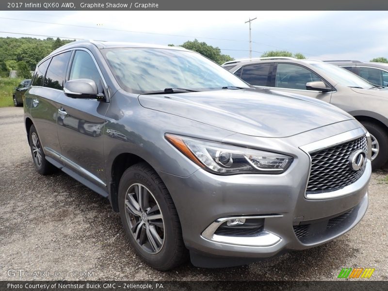 Front 3/4 View of 2017 QX60 AWD