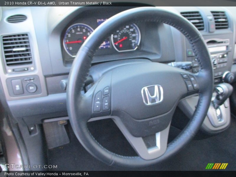 Urban Titanium Metallic / Black 2010 Honda CR-V EX-L AWD