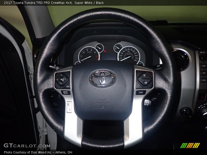 Super White / Black 2017 Toyota Tundra TRD PRO CrewMax 4x4