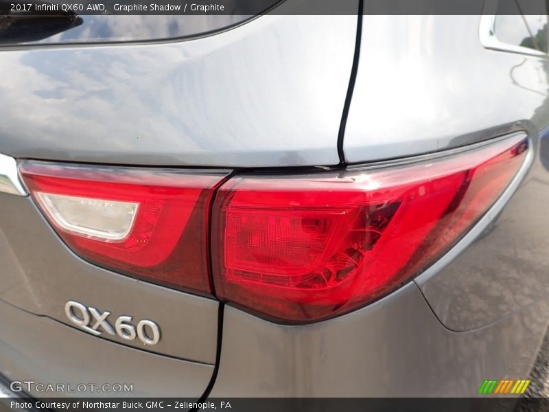Graphite Shadow / Graphite 2017 Infiniti QX60 AWD