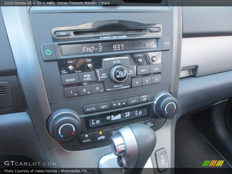 Urban Titanium Metallic / Black 2010 Honda CR-V EX-L AWD