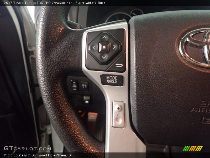 Super White / Black 2017 Toyota Tundra TRD PRO CrewMax 4x4