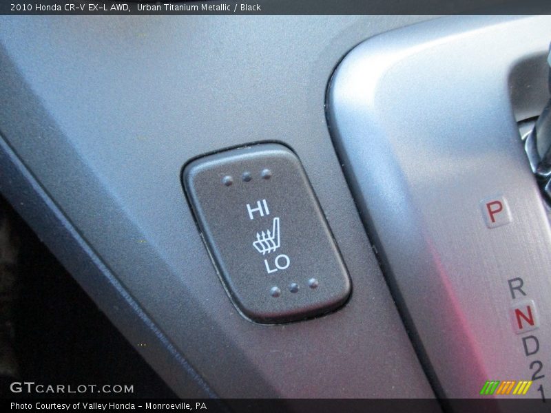 Urban Titanium Metallic / Black 2010 Honda CR-V EX-L AWD
