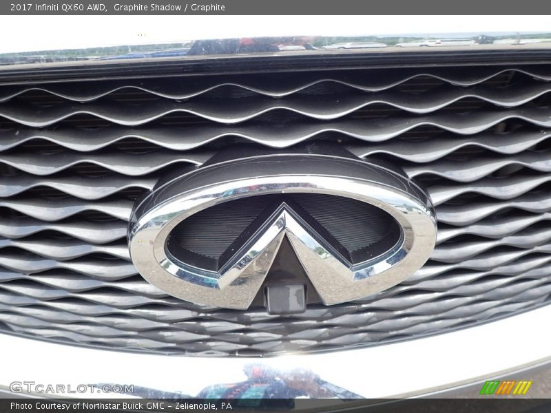 Graphite Shadow / Graphite 2017 Infiniti QX60 AWD