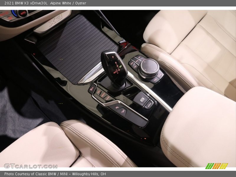 Alpine White / Oyster 2021 BMW X3 xDrive30i