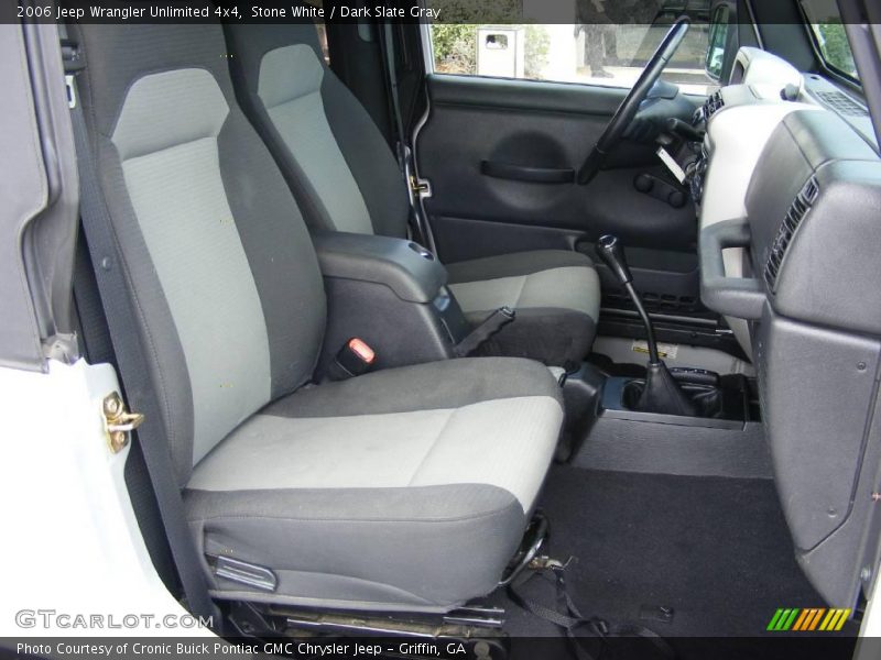 Stone White / Dark Slate Gray 2006 Jeep Wrangler Unlimited 4x4