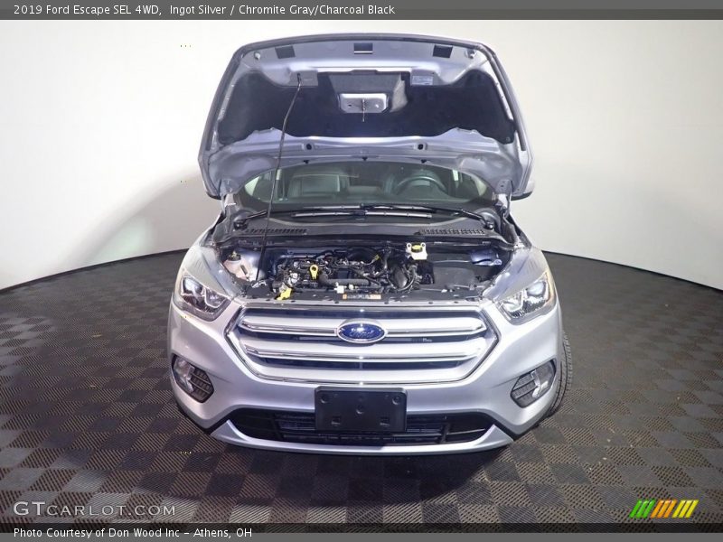 Ingot Silver / Chromite Gray/Charcoal Black 2019 Ford Escape SEL 4WD