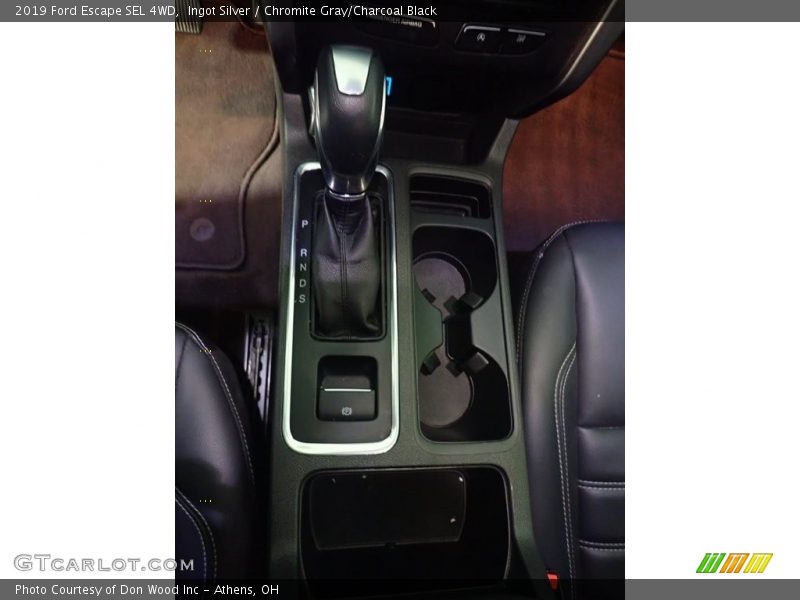 Ingot Silver / Chromite Gray/Charcoal Black 2019 Ford Escape SEL 4WD