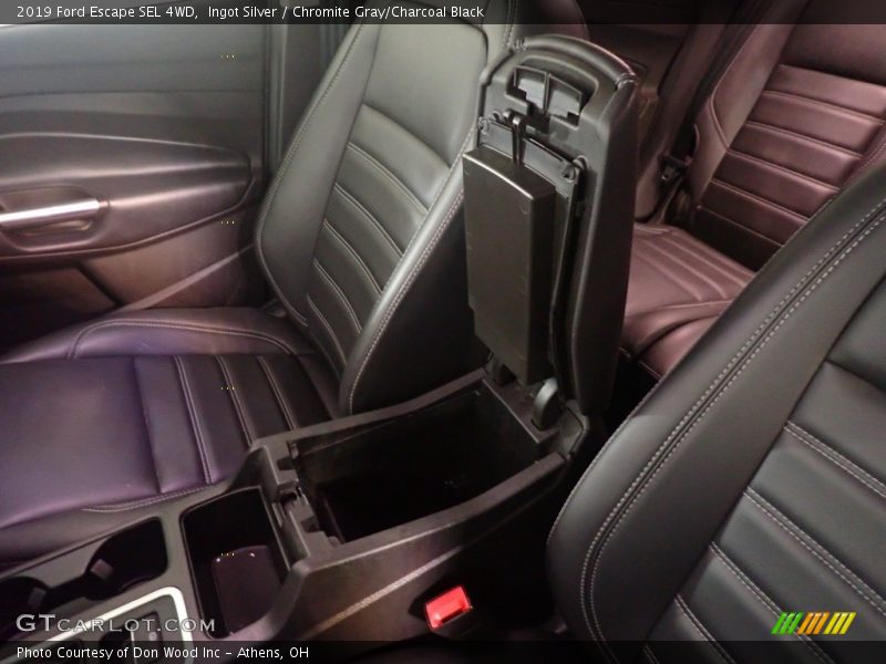 Ingot Silver / Chromite Gray/Charcoal Black 2019 Ford Escape SEL 4WD