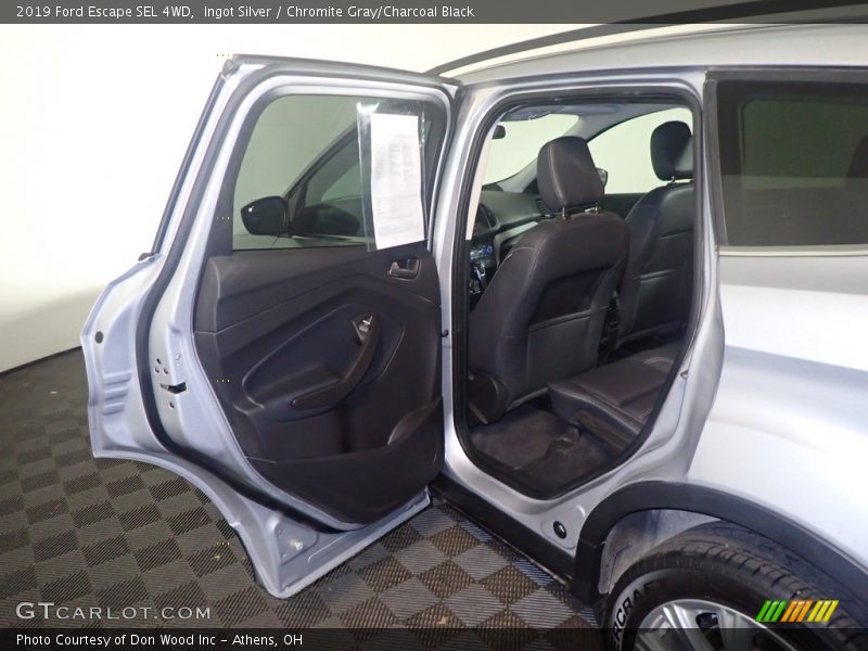 Ingot Silver / Chromite Gray/Charcoal Black 2019 Ford Escape SEL 4WD