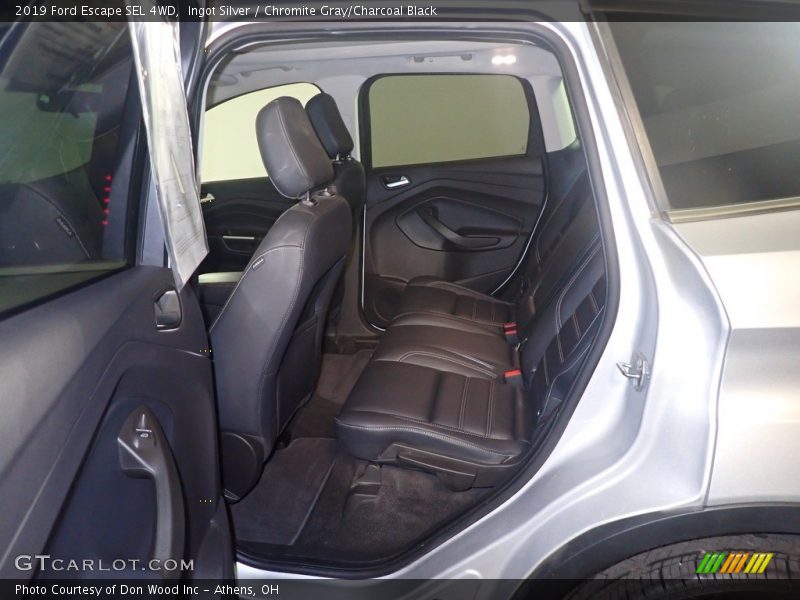 Ingot Silver / Chromite Gray/Charcoal Black 2019 Ford Escape SEL 4WD