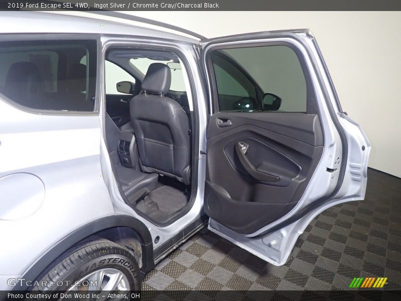 Ingot Silver / Chromite Gray/Charcoal Black 2019 Ford Escape SEL 4WD