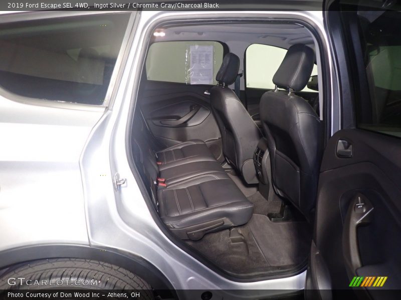 Ingot Silver / Chromite Gray/Charcoal Black 2019 Ford Escape SEL 4WD