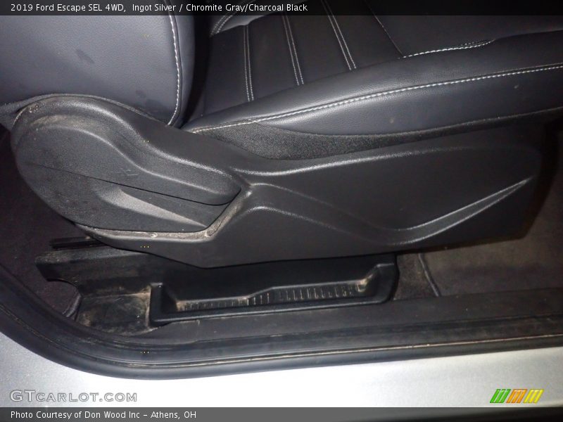 Ingot Silver / Chromite Gray/Charcoal Black 2019 Ford Escape SEL 4WD