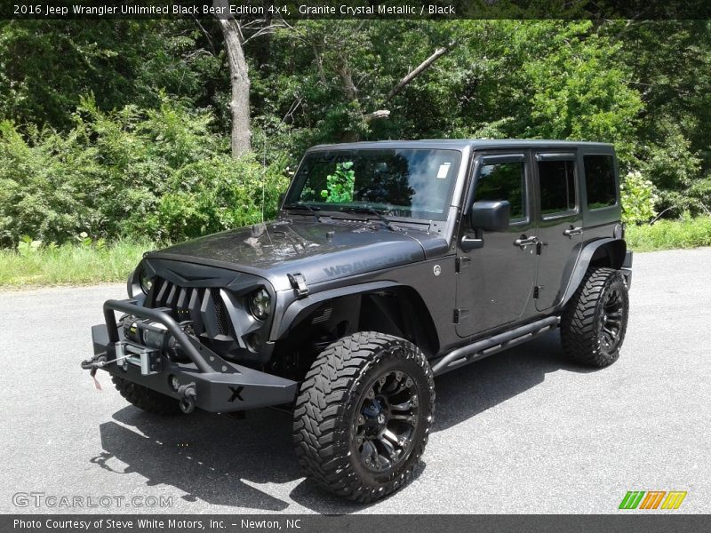 Front 3/4 View of 2016 Wrangler Unlimited Black Bear Edition 4x4