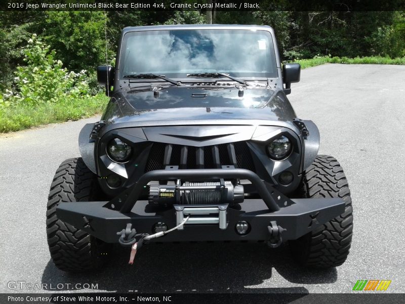 Granite Crystal Metallic / Black 2016 Jeep Wrangler Unlimited Black Bear Edition 4x4