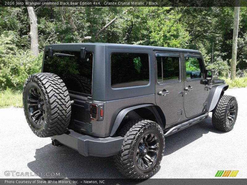 Granite Crystal Metallic / Black 2016 Jeep Wrangler Unlimited Black Bear Edition 4x4