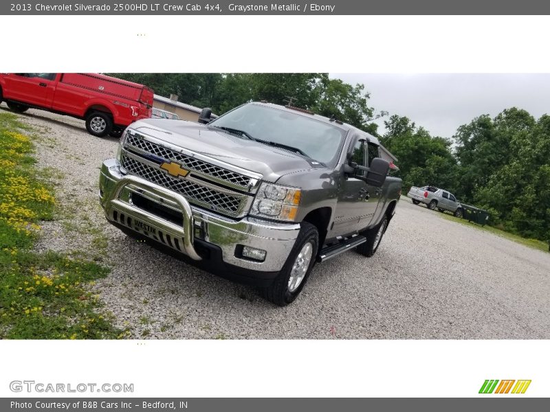 Graystone Metallic / Ebony 2013 Chevrolet Silverado 2500HD LT Crew Cab 4x4