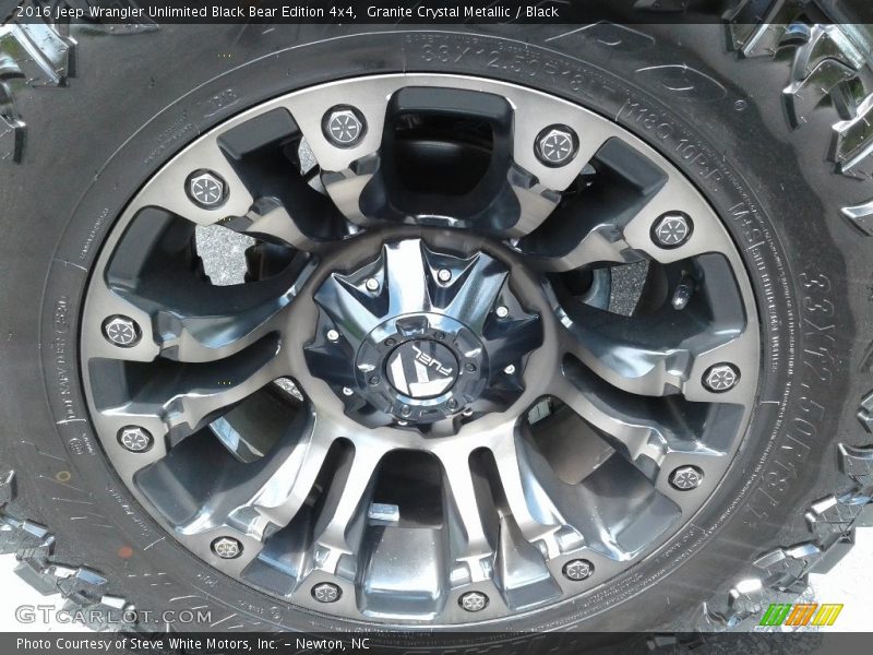 Granite Crystal Metallic / Black 2016 Jeep Wrangler Unlimited Black Bear Edition 4x4