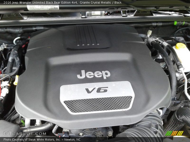 Granite Crystal Metallic / Black 2016 Jeep Wrangler Unlimited Black Bear Edition 4x4