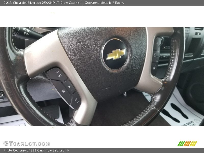 Graystone Metallic / Ebony 2013 Chevrolet Silverado 2500HD LT Crew Cab 4x4