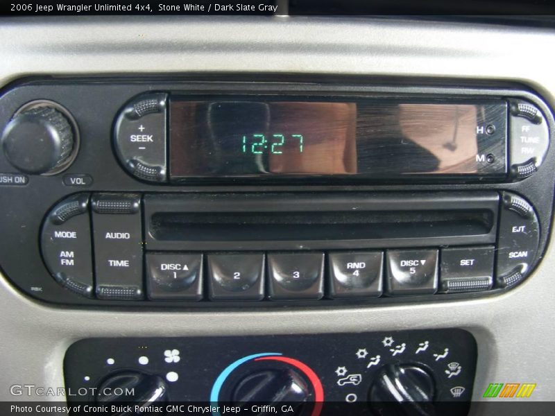 Stone White / Dark Slate Gray 2006 Jeep Wrangler Unlimited 4x4