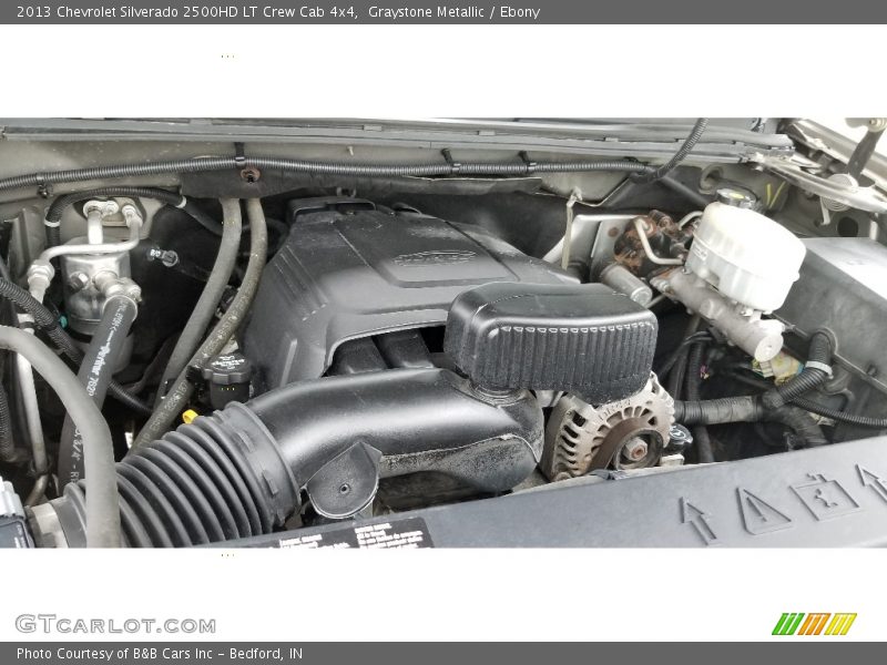 Graystone Metallic / Ebony 2013 Chevrolet Silverado 2500HD LT Crew Cab 4x4