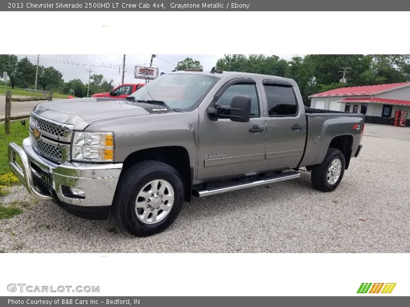 Graystone Metallic / Ebony 2013 Chevrolet Silverado 2500HD LT Crew Cab 4x4