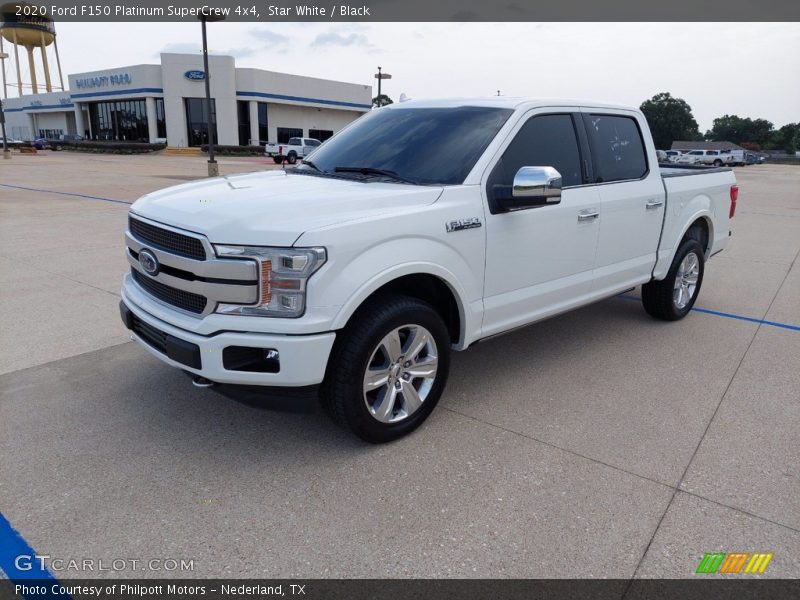 Star White / Black 2020 Ford F150 Platinum SuperCrew 4x4