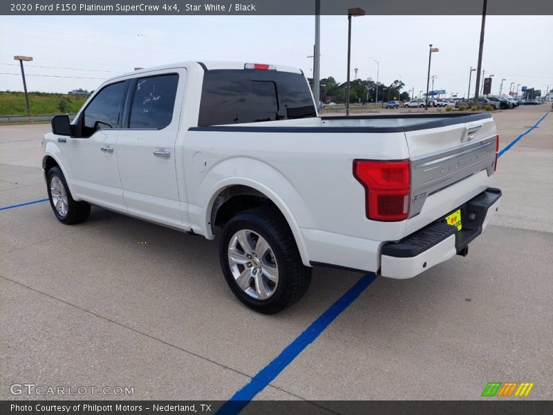 Star White / Black 2020 Ford F150 Platinum SuperCrew 4x4