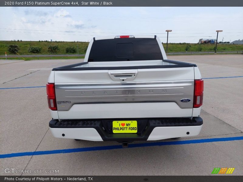 Star White / Black 2020 Ford F150 Platinum SuperCrew 4x4