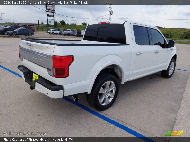 Star White / Black 2020 Ford F150 Platinum SuperCrew 4x4