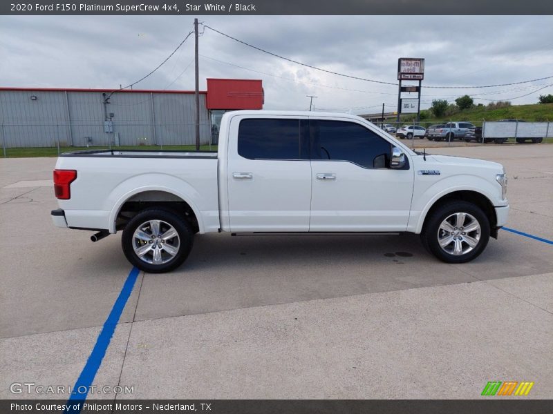Star White / Black 2020 Ford F150 Platinum SuperCrew 4x4