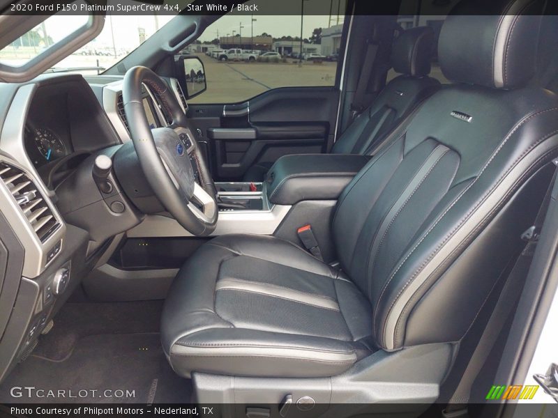 Star White / Black 2020 Ford F150 Platinum SuperCrew 4x4