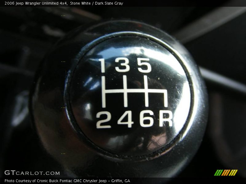 Stone White / Dark Slate Gray 2006 Jeep Wrangler Unlimited 4x4