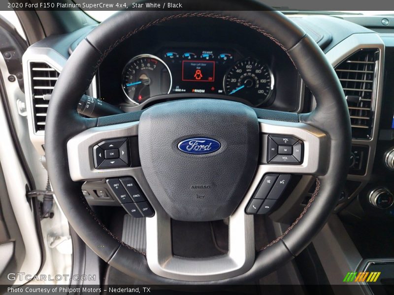 Star White / Black 2020 Ford F150 Platinum SuperCrew 4x4