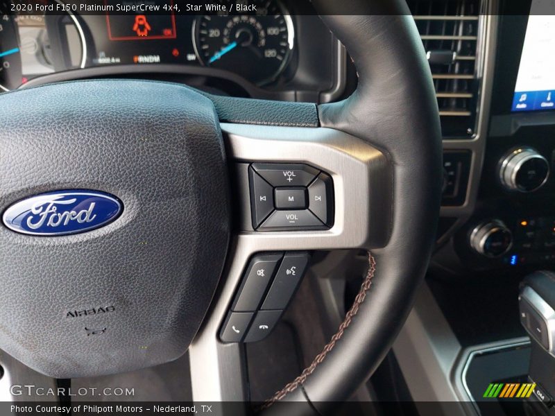 Star White / Black 2020 Ford F150 Platinum SuperCrew 4x4