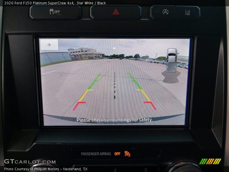 Star White / Black 2020 Ford F150 Platinum SuperCrew 4x4